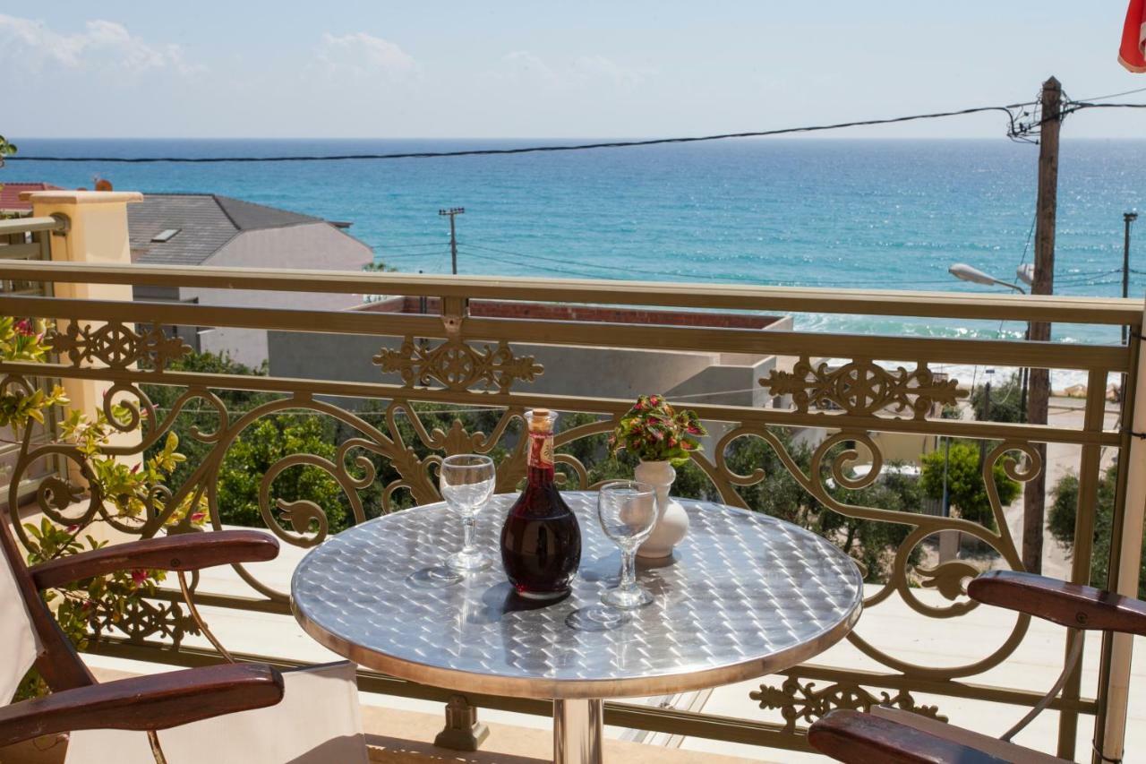 Siarbas Hotel Paralia Vrachou Esterno foto